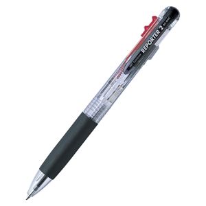 （業務用セット） トンボ鉛筆 リポーター リポーター2 2色ボールペン（黒・赤） BC-WRC20 1本入 【×10セット】 - 拡大画像