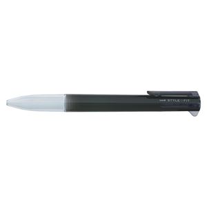 （業務用セット） 三菱鉛筆 スタイルフィット 5色ホルダー（クリップ付） UE5H-258.24 ブラック 1本入 【×10セット】 - 拡大画像