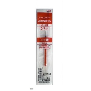 （業務用セット） 三菱鉛筆 ボールペン替芯 SXR-7.15 赤 1本入 【×30セット】 - 拡大画像