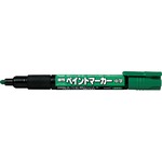 （業務用セット） ぺんてる 油性ペイントマーカー 中字（3.0mm） MMP20-D 緑 1本入 【×10セット】