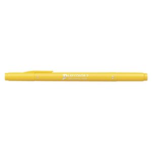 （業務用セット） トンボ鉛筆 プレイカラー2 （0.4mm・1.2mm） WS-TP03 黄色 1本入 【×20セット】 - 拡大画像