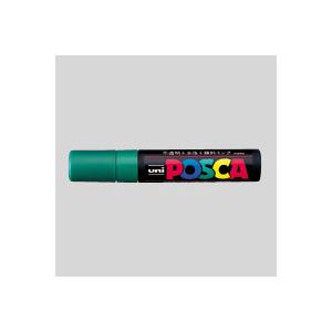 （業務用セット） 三菱鉛筆 ユニ ポスカ 極太角芯（15mm） PC-17K.6 緑 1本入 【×5セット】 - 拡大画像