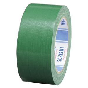 （業務用セット） セキスイ カラー布テープ廉価版 No.600Vカラー N60MV03 緑 1巻入 【×10セット】 - 拡大画像