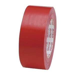 （業務用セット） セキスイ カラー布テープ No.600カラー N60R03 赤 1巻入 【×3セット】 - 拡大画像