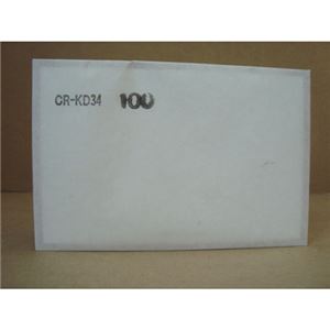（業務用セット） L型カード立 替紙（100枚） CR-KD34 100枚入 【×4セット】 - 拡大画像