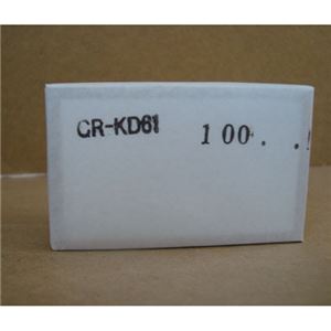 （業務用セット） L型カード立 替紙（100枚） CR-KD61 100枚入 【×5セット】 - 拡大画像