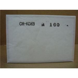 （業務用セット） L型カード立 替紙（100枚） CR-KD63 100枚入 【×4セット】 - 拡大画像
