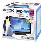 （業務用セット） TDK Life on Record 録画用 DVD-RW 1-2倍速対応 DRW120DPWA20U 20枚入 【×2セット】