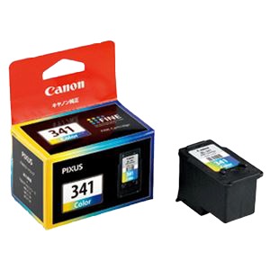 （業務用セット） キヤノン Canon インクジェットカートリッジ BC-341 3色カラー 1個入 【×2セット】 - 拡大画像