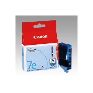（業務用セット） キヤノン Canon インクジェットカートリッジ BCI-7ePC フォトシアン 1個入 【×2セット】 - 拡大画像