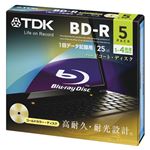 （業務用セット） TDK Life on Record PC DATA用 BD-R 1-4倍速対応 BRD25B5A 5枚入 【×2セット】