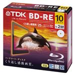 （業務用セット） TDK Life on Record 録画用 BD-RE 1-2倍速対応 BEV25PWA10A 10枚入 【×2セット】