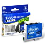 （業務用セット） ジット（エプソン EPSON用） インクジェットカートリッジ JIT-E32B ブラック 1個入 【×3セット】