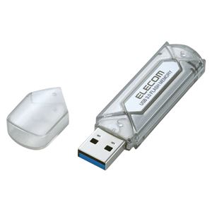 （業務用セット） エレコム USB3.0メモリ MF-AU308GSV シルバー 1個入 【×2セット】 - 拡大画像