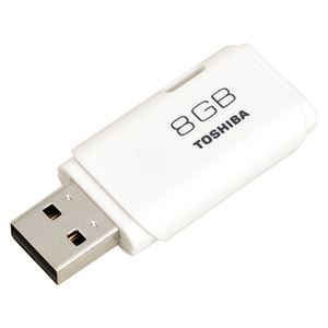（業務用セット） 東芝 TOSHIBA USB2.0メモリ TNU-A008G 1個入 【×2セット】 - 拡大画像
