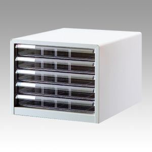 ナカバヤシ アバンテV2レターケース B4 浅5段 BL-55ニューグレー