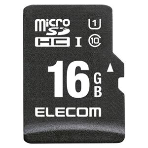 エレコム microSDHCカード 車載用 16GB MF-CAMR016GU11 商品画像