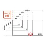 マグエックス 吸着ホワイトボードシート 特大 MKS-90120