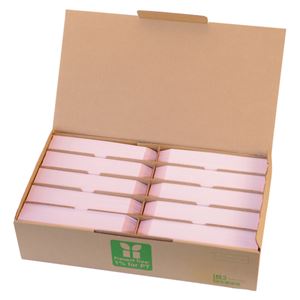 寿堂紙製品工業 カラー上質封筒 90g 長3枠付 桜 1000枚入 02260 商品画像
