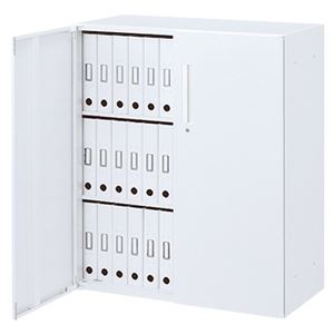 内田洋行 HS 両開き書庫 H1050下置 オフホワイト 5-820-5202