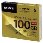 SONY 録画用 BD-RE 3層式 2倍速 100GB 5枚パック 5BNE3VCPS2