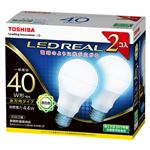 東芝 LED電球 一般電球形 全方向タイプ 485lm 昼白色2P LDA4N-G／40W-2P