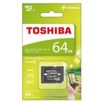 東芝 microSDXCメモリカード 64GB Class10 MSDAR40N64G