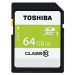 東芝 SDXCメモリカード 64GB Class10 SDAR40N64G