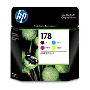 ヒューレットパッカー HP インクカートリッジ HP178 4色マルチパック HP-INCR281AA