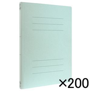 ナカバヤシ フラットファイルEJ A4 ブルー 200冊入 フF-EJ80BX200