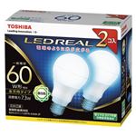 東芝 LED電球 一般電球形 全方向タイプ 810lm 昼白色2P LDA7N-G／60W-2P