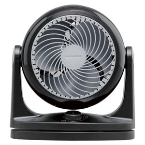 アイリスオーヤマ サーキュレーター 首振りタイプ 14畳用 ブラック PCF-HD18-B