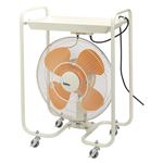 スイデン キャスター扇 首振り式 トレイ付 KR45cm SKF-45KR2-1V