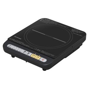 アイリスオーヤマ ガラストップIHクッキングヒーター 1000W IHK-T34-B