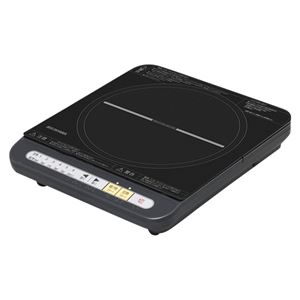 アイリスオーヤマ ガラストップIHクッキングヒーター 1400W IHK-T33-B