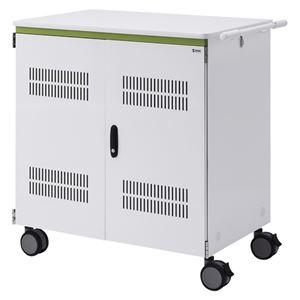 サンワサプライ タブレット収納保管庫（前後扉仕様） 44台収納 CAI-CAB25WN