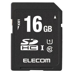 エレコム SDHCカード ネットワークカメラ用 16GB MF-ACSD16GU11／H