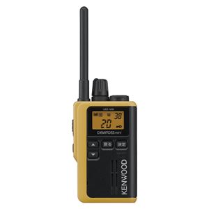 JVCケンウッド 中継器対応特定小電力トランシーバー イエロー UBZ-M31Y