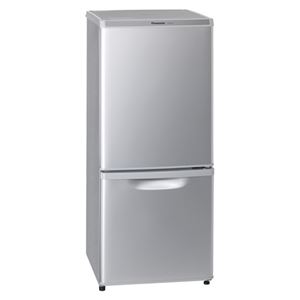 パナソニック パーソナル2ドア冷蔵庫 138L シルバー NR-B14AW-S
