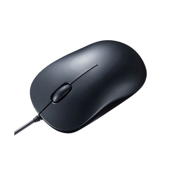 【商品名】 サンワサプライ 有線Type-CブルーLEDマウス（ブラック） MA-BLC194BK [ MA-BLC194BK ] 関連ワード:AV・デジモノ パソコン・周辺機器 マウス・マウスパッド