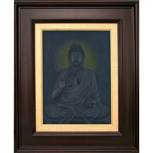 薬師如来　仏画｜ジークレー版画｜川原美奈　【F4号】