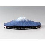 富士山360°立体マップ　青富士　富士観光・登山記念品　富士山置物　オブジェ