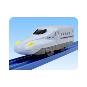 【プラレール】 タカラトミー テコロジープラレール TP-03 N700系新幹線みずほ・さくら - 拡大画像