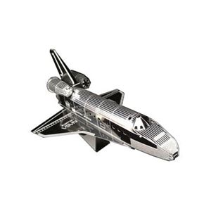 テンヨー TMN-10 メタリックナノパズル スペースシャトルアトランティス - 拡大画像