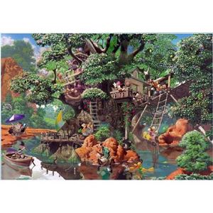 テンヨー D-1000-369 ふしぎの森のツリーハウス 1000P 【ジグソーパズル】 商品画像