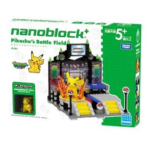 ナノブロックプラス カワダ PP-001 nanoblock+ ピカチュウのバトルフィールド