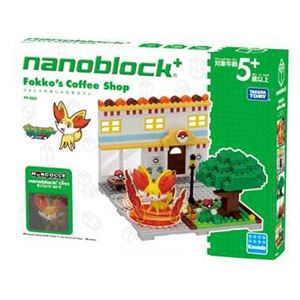 ナノブロックプラス カワダ PP-003 nanoblock+ フォッコのおしゃれなカフェ - 拡大画像