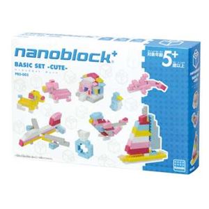 ナノブロックプラス カワダ PBS-003 nanoblock+ BASIC SET -CUTE-