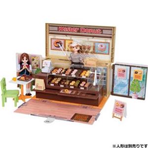 【訳あり・在庫処分】タカラトミー ドーナツいっぱい ミスタードーナツショップ 【リカちゃん】