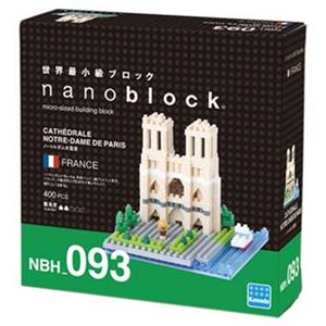 カワダ NBH_093 ノートルダム大聖堂 【nanoブロック】
